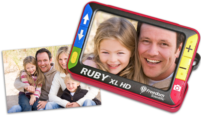Kapesní lupa RUBY XL HD