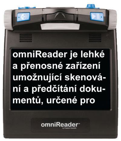 Čtecí přístroj omniReader